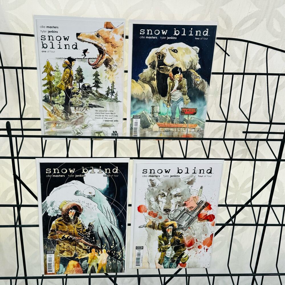 Snow Blind #1-4 1st Prints Ollie Masters‎ Tyler Jenkins Boom! Studios 2015